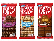 KitKat amplia la gamma delle tavolette ripiene con tre nuovi gusti KitKat amplia la gamma delle tavolette ripiene con tre nuovi gusti