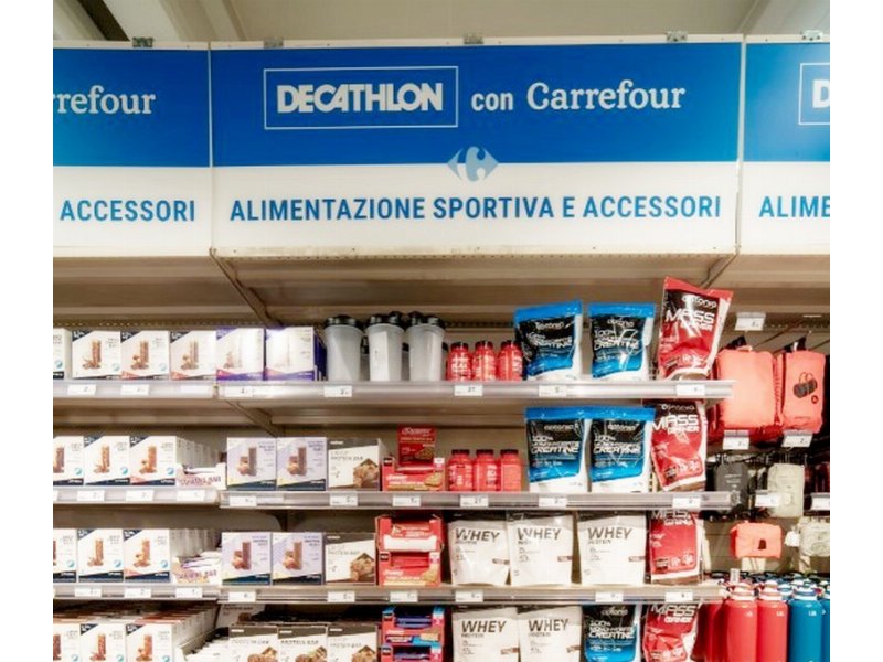 Da Carrefour Italia arrivano le 'isole' Decathlon