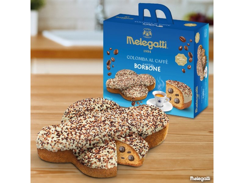 Colomba Melegatti al caffè Borbone, la novità di Pasqua Colomba Melegatti al caffè Borbone, la novità di Pasqua