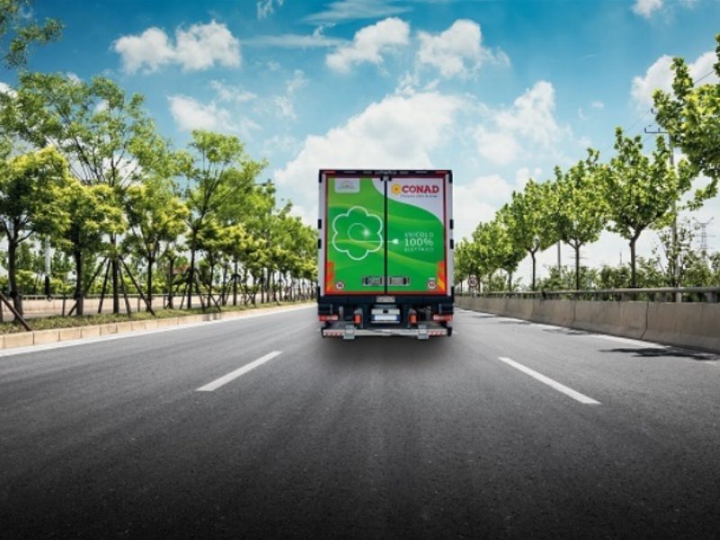 Conad avvia un progetto logistico in modalità 100% elettrica Conad avvia un progetto logistico in modalità 100% elettrica