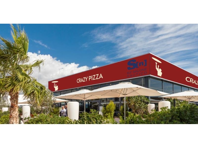 Crazy Pizza lancia in Italia il suo primo pop-up restaurant al Salone Nautico di Genova Crazy Pizza lancia in Italia il suo primo pop-up restaurant al Salone Nautico di Genova