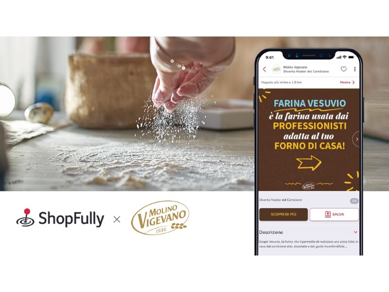 Molino Vigevano incentiva gli acquisti in negozio grazie alla tecnologia di Shopfully Molino Vigevano incentiva gli acquisti in negozio grazie alla tecnologia di Shopfully