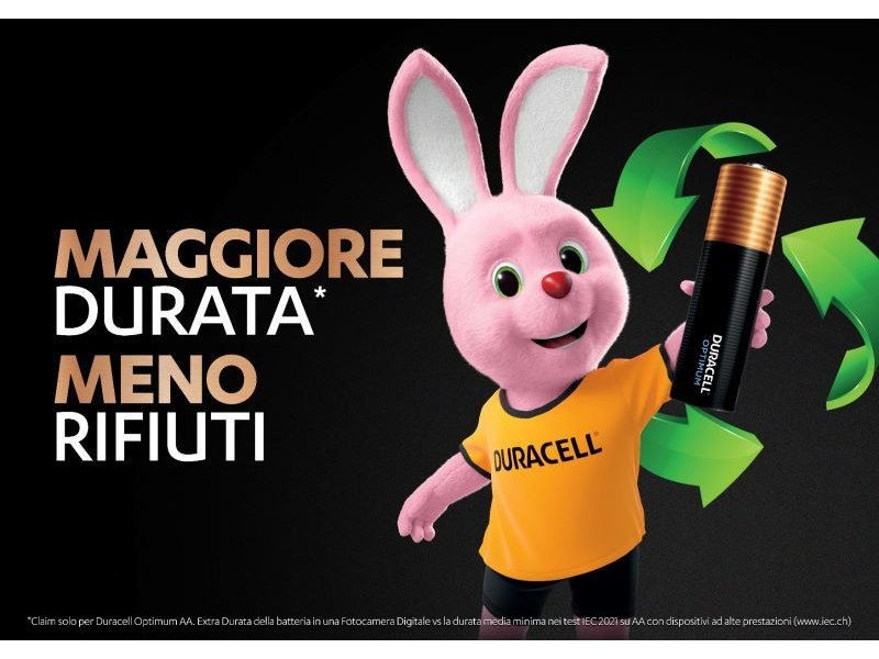 Duracell verso più ambiziosi traguardi di sostenibilità ambientale Duracell verso più ambiziosi traguardi di sostenibilità ambientale
