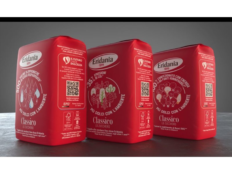 Eridania accelera sul packaging sostenibile Eridania accelera sul packaging sostenibile