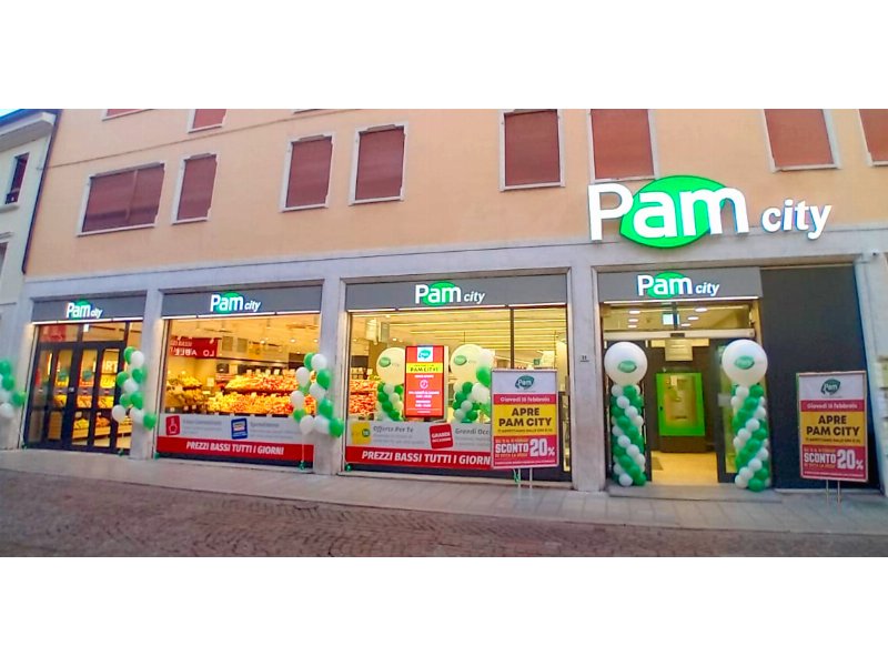 Pam City arriva a Pordenone Pam City arriva a Pordenone
