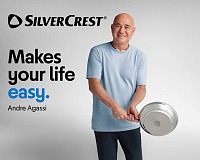 Lidl sceglie Andre Agassi come nuovo volto della PL Silvercrest