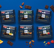 Ritter Sport lancia sei nuove tavolette interamente dedicate al cioccolato fondente Ritter Sport lancia sei nuove tavolette interamente dedicate al cioccolato fondente