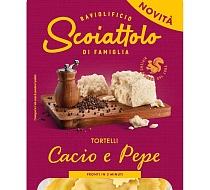 Scoiattolo propone due novità: i Tortelli carbonara e i Tortelli cacio e pepe