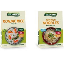 Pesoforma amplia la Linea Konjac con i nuovi Protein Noodles e il Konjac Rice Pesoforma amplia la Linea Konjac con i nuovi Protein Noodles e il Konjac Rice