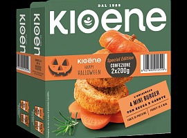 Kioene celebra Halloween con un Kioene celebra Halloween con un’edizione speciale dedicata ai Mini Burger Zucca e Carote