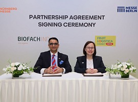 Messe Berlin e NürnbergMesse insieme per due eventi in India dedicati a ortofrutta e bio Messe Berlin e NürnbergMesse insieme per due eventi in India dedicati a ortofrutta e bio