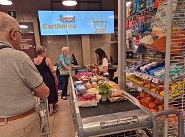 Prezzi: a luglio la febbre del petrolio non entra nel carrello della spesa (+1,3%) Prezzi: a luglio la febbre del petrolio non entra nel carrello della spesa (+1,3%)