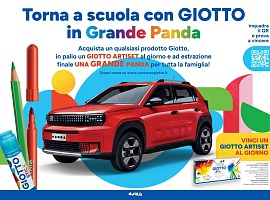 Giotto guida il ritorno a scuola con un concorso che unisce creatività e grandi premi