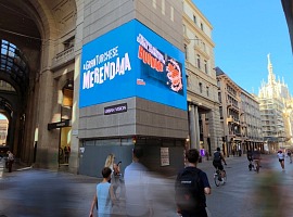 Il GranTurchese conquista Milano e Roma con la nuova campagna “Merendaaa” in 3D Il GranTurchese conquista Milano e Roma con la nuova campagna “Merendaaa” in 3D