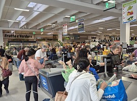Eurospin, inaugurazione col botto del negozio ex Coop di Sesto Marelli Eurospin, inaugurazione col botto del negozio ex Coop di Sesto Marelli
