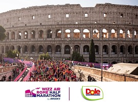Dole Italia accompagna con la sua frutta i runner della Wizz Air Rome Half Marathon Dole Italia accompagnerà con la sua frutta i runner della Wizz Air Rome Half Marathon
