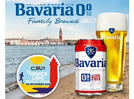 Bavaria 0.0% torna partner ufficiale della Cmp Venice Lido Beach Trail Bavaria 0.0% torna partner ufficiale della Cpm Venice Lido Beach Trail