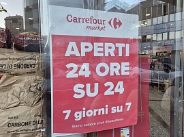 Carrefour riparte con ricavi per 803 milioni e una perdita di 22,7 milioni Carrefour riparte con ricavi per 803 milioni e una perdita di 22,7 milioni