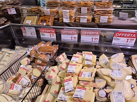 Formaggi: consumi al top. Zanetti, export record ma a rischio per la guerra in Medio Oriente Formaggi: consumi al top. Zanetti, export record ma a rischio per la guerra in Medio Oriente