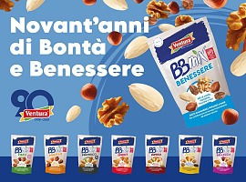 Ventura: 90 anni di qualità e innovazione nella frutta secca
