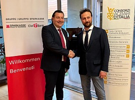 Gruppo Sparkasse e Consorzi Agrari d’Italia insieme per sostenere le imprese agricole