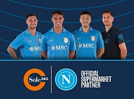 Sole365 è Official Supermarket Partner del Napoli per la stagione calcistica 2026/2027 Sole365 è Official Supermarket Partner del Napoli Calcio per la stagione 2026/2027