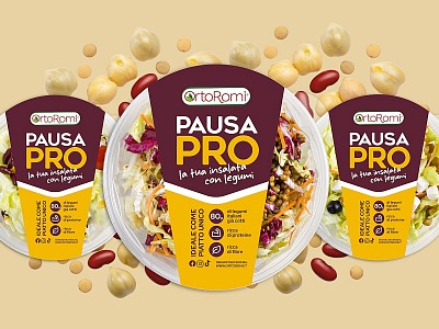 Ortoromi lancia la linea Pausa Pro: insalate pratiche, ricche di proteine e fibre Ortoromi lancia la linea Pausa Pro: insalate pratiche, ricche di proteine e fibre
