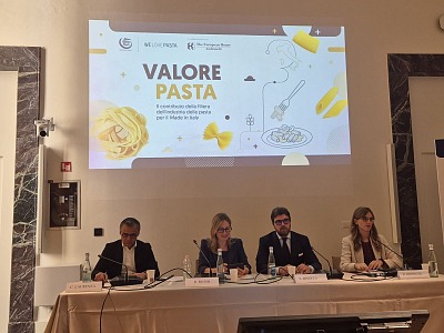 Unionfood, la filiera della pasta vale 24,6 miliardi e conta su 143.000 imprese Unionfood, la filiera della pasta vale 24,6 miliardi e conta su 143.000 imprese