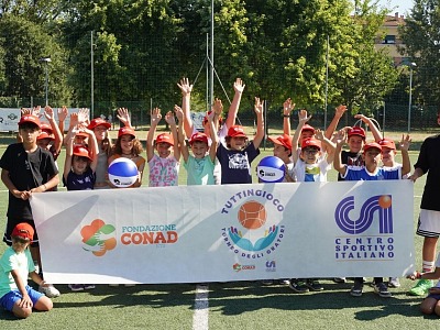 Fondazione Conad Ets dona 2.000 voucher sportivi con “TuttInGioco”