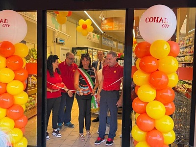 Riapre il Conad City di Ghilarza (Oristano) con un nuovo layout e un assortimento arricchito Riapre il Conad City di Ghilarza (Oristano) con un nuovo layout e un assortimento arricchito