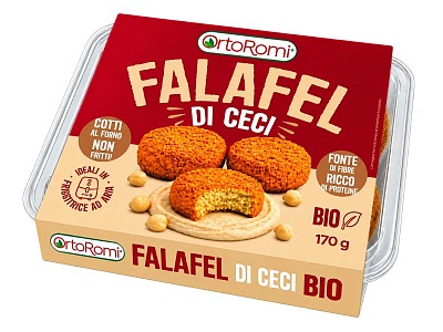 OrtoRomi presenta a Fruit Attraction la nuova linea di Falafel di ceci bio OrtoRomi presenta a Fruit Attraction la nuova linea di Falafel di ceci bio
