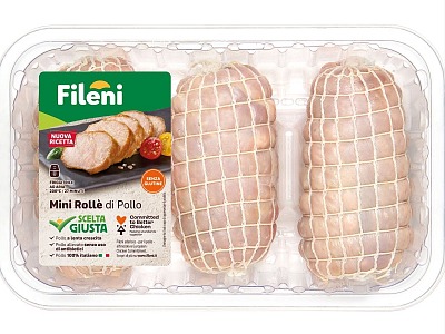Fileni presenta il nuovo Mini Rollè con una nuova ricetta e una nuova veste grafica Fileni presenta il nuovo Mini Rollè con una nuova ricetta e una nuova veste grafica