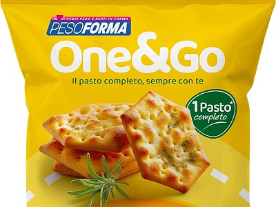 Pesoforma presenta la linea One&Go per pasti sostitutivi completi