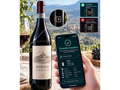 Univo brevetta il sistema che rende verificabile l’autenticità di ogni bottiglia di vino Univo brevetta il sistema che rende verificabile l’autenticità di ogni bottiglia di vino