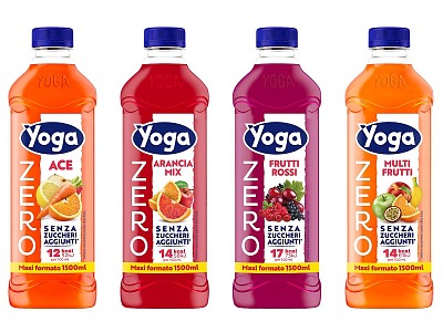 Yoga entra nel segmento dei maxi formati: nasce Yoga Zero 1.500 ml