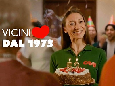 Crai festeggia 53 anni di attività con uno spot tv e tante iniziative locali Crai festeggia 53 anni di attività con uno spot tv e tante iniziative locali