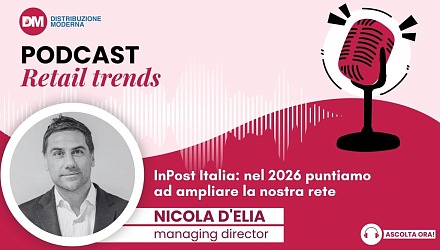 Podcast: D’Elia (InPost Italia), nel 2026 puntiamo ad ampliare la nostra rete Podcast: D’Elia (InPost Italia), nel 2026 puntiamo ad ampliare la nostra rete